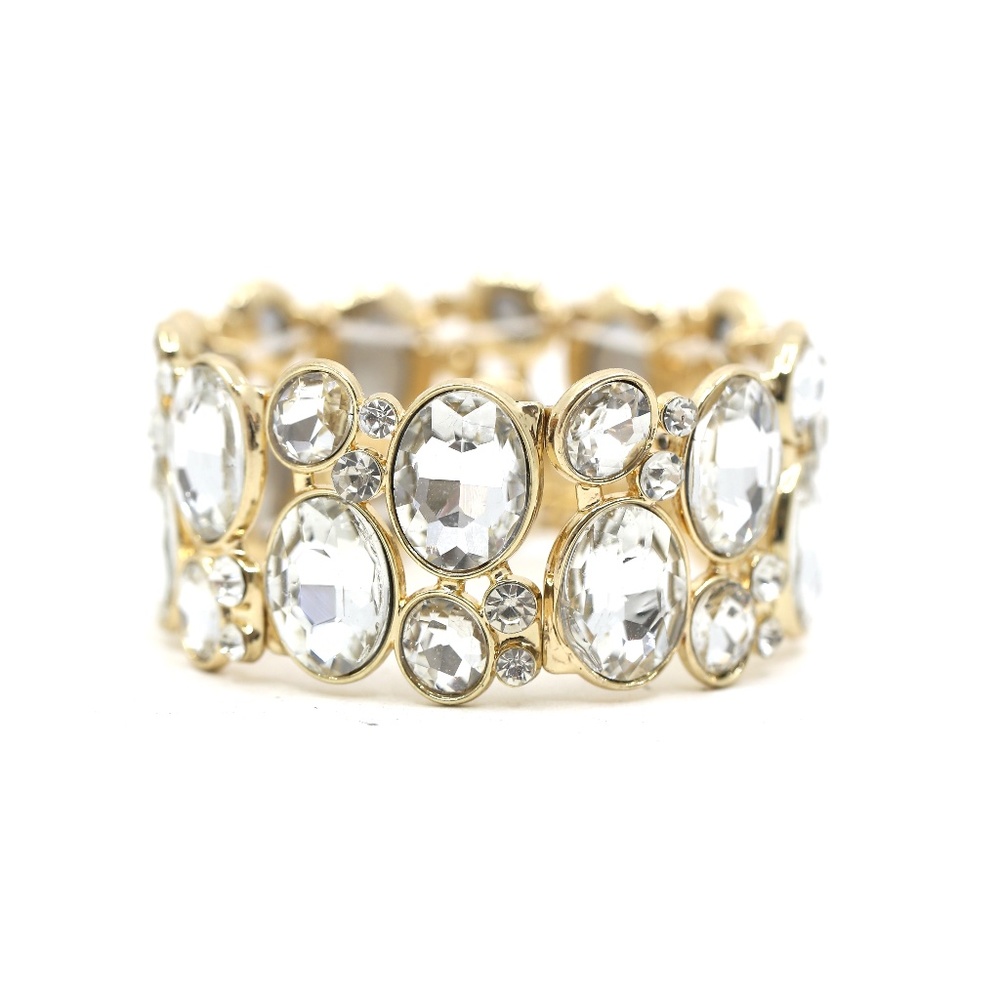 My Beverly Hills Night Out 18k Gold Plated Oval Bracelet